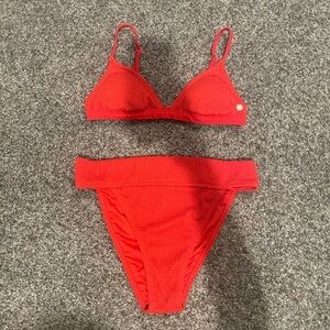Billabong red bikini